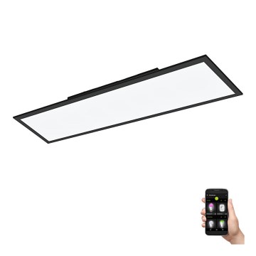 Eglo - Plafonnier à intensité variable LED/33,5W/230V noir ZigBee