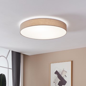 Eglo - Plafonnier à intensité variable LED/60W/230V + télécommande