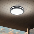 Eglo - Plafonnier à intensité variable LED salle de bain LOCANA-C LED/14W/230V Bluetooth IP44