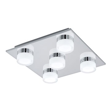 Eglo - Plafonnier à intensité variable salle de bain 5xLED/5,4W/230V IP44