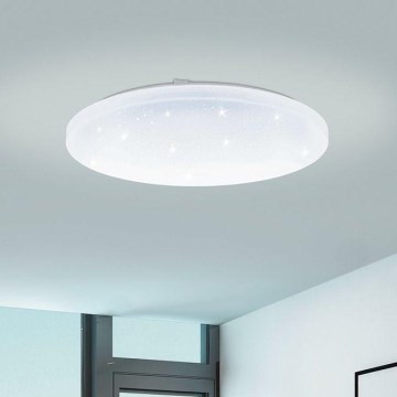 Eglo - Plafonnier à intensité variable salle de bain LED/12W/230V IP44 + télécommande