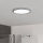 Eglo - Plafonnier de salle de bains LED 14,2 W 230 V 2700/4000/6500 K Ø 27,8 cm IP44 chrome brillant