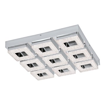 Eglo - Plafonnier en cristal 9xLED/4W/230V