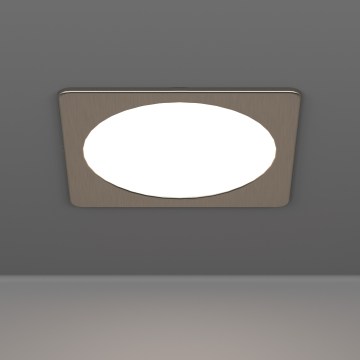 Eglo - Plafonnier encastré LED/10,5W/230V 2700/4000/6500K 16,6x16,6 cm chrome mat