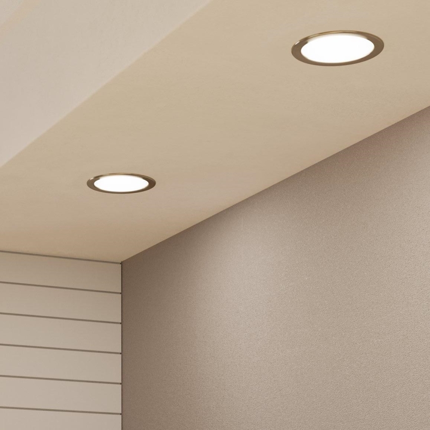 Eglo - Plafonnier encastré LED/10,5W/230V Ø 16,6 cm