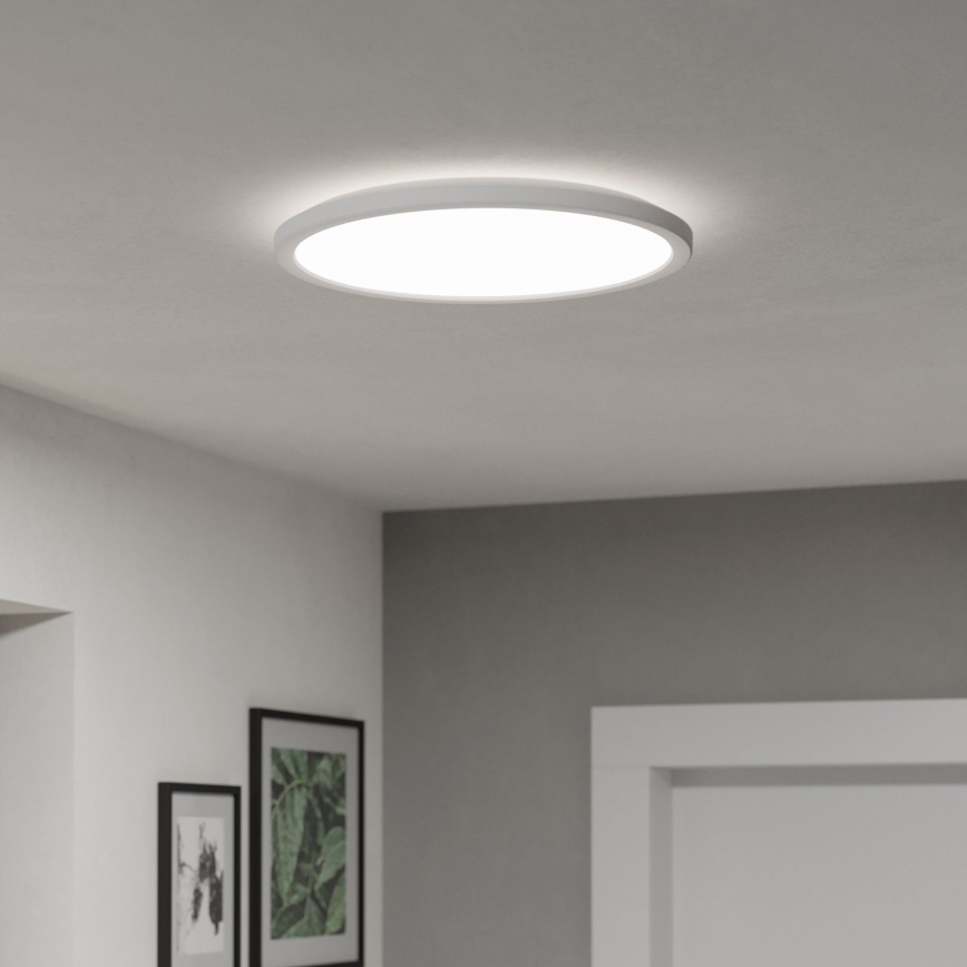 Eglo - Plafonnier extérieur LED/18,5W/230V 2700/4000/6500K d. 38,9 cm IP44 blanc
