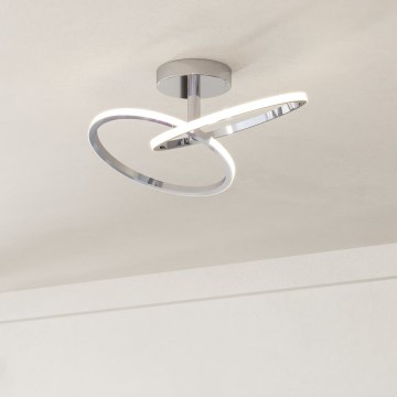 Eglo - Plafonnier LED/12W/230V 2700/4000/6500K chrome brillant