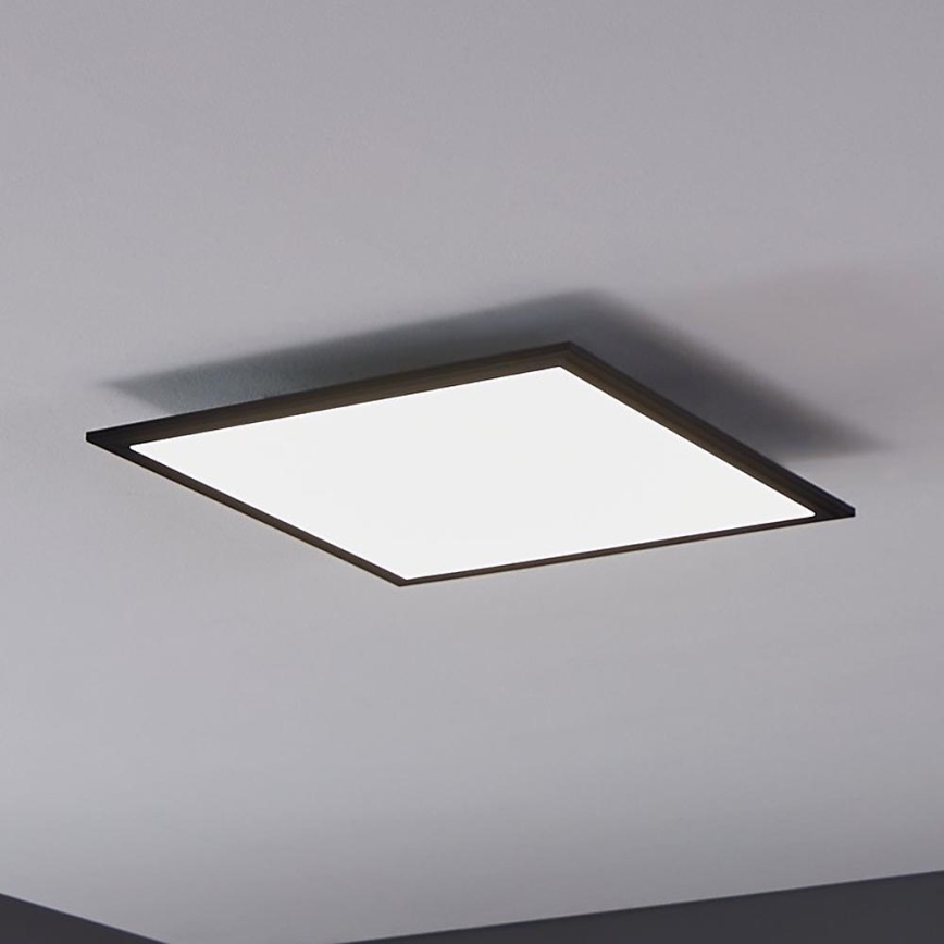 Eglo - Plafonnier LED/21,5W/230V 45x45 cm noir