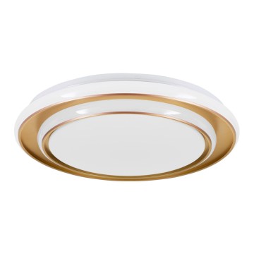 Eglo - Plafonnier LED 24 W/230 V, 2700/4000/6500 K, Ø 40 cm, doré