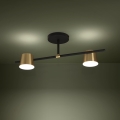 Eglo - Plafonnier LED 2xGU10/4,6W/230V 3000K doré
