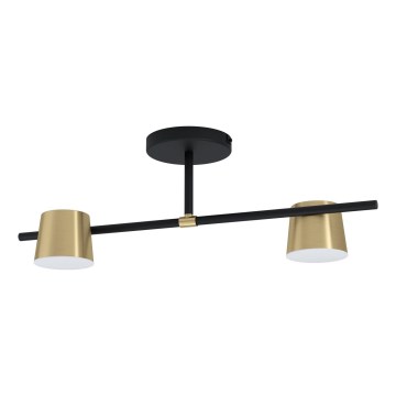 Eglo - Plafonnier LED 2xGU10/4,6W/230V 3000K doré