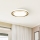 Eglo - Plafonnier LED 36 W, 230 V, températures de couleur commutables 2700/4000/6500 K, Ø 49 cm, finition dorée