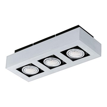 Eglo - Plafonnier LED 3xGU10-LED/5W/230V