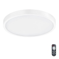 Eglo - Plafonnier LED dimmable 14W/230V + télécommande Ø 22,5 cm