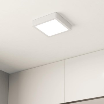Eglo - Plafonnier LED dimmable LED/11W/230V blanc 16x16 cm