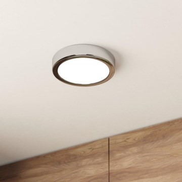 Eglo - Plafonnier LED pour salle de bains LED/11W/230V IP44 chrome brillant Ø 16 cm