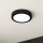 Eglo - Plafonnier LED pour salle de bains LED/11W/230V IP44 noir Ø 16 cm