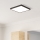Eglo - Plafonnier LED pour salle de bains LED/13W/230V 2700/4000/6500K 29x29 cm IP44 noir
