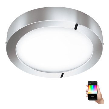 Eglo - Plafonnier LED RGB à intensité variable FUEVA-C LED/21W/230V Ø 30 cm