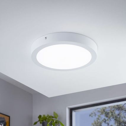 Eglo - Plafonnier LED RGBW dimmable FUEVA-C LED/21W/230V Ø 30 cm