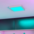 Eglo - Plafonnier LED RGBW dimmable pour salle de bains LED/10,5W/230V 2700-6500K 22x22 cm IP44 blanc