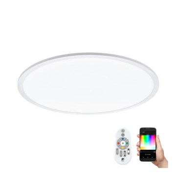 Eglo - Plafonnier LED RVBW SARSINA-C LED/34W/230V + télécommande