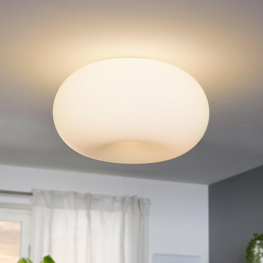 Eglo - Plafonnier OPTICA 2xE27/60W/230V verre opale