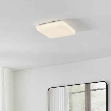 Eglo - Plafonnier pour salle de bains LED/18W/230V 3000/4000/6000K 33x33 cm IP44