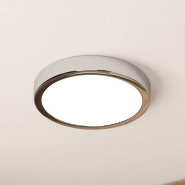 Eglo - Plafonnier salle de bain LED/17W/230V IP44 chrome brillant
