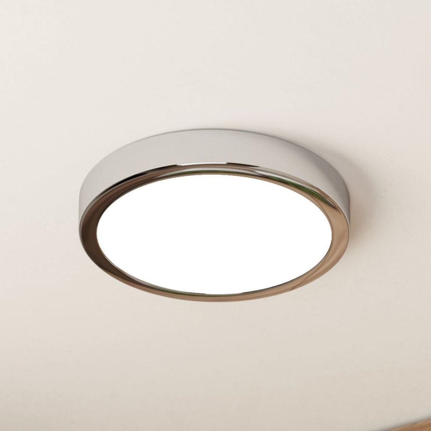 Eglo - Plafonnier salle de bain LED/17W/230V IP44 chrome brillant