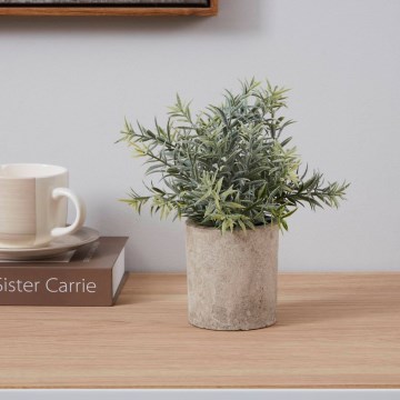 Eglo - Plante artificielle dans un pot de fleurs 24x16 cm