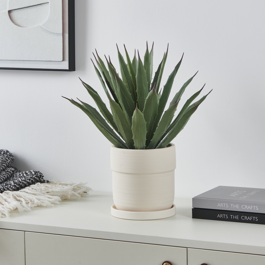 Eglo - Plante artificielle dans un pot de fleurs 36,5x25,5 cm