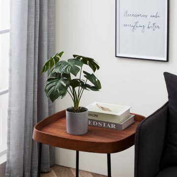 Eglo - Plante artificielle dans un pot de fleurs 42x30 cm monstera