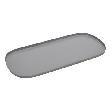 Eglo - Plateau décoratif 17x38 cm gris