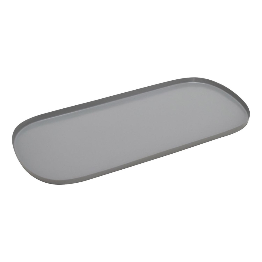 Eglo - Plateau décoratif 17x38 cm gris