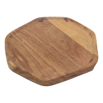 Eglo - Plateau décoratif 27x30 cm bois