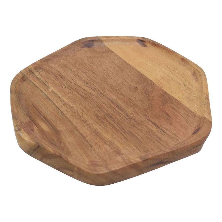 Eglo - Plateau décoratif 27x30 cm bois