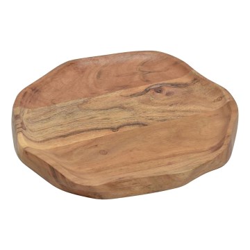 Eglo - Plateau décoratif 34,5x37 cm bois