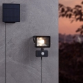 Eglo - Projecteur solaire LED avec capteur, 15 LED, 0,03 W, 3,7 V, 2600 mAh, IP44