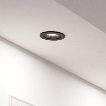 Eglo - Spot LED encastrable 1xGU10/4,5W/230V noir