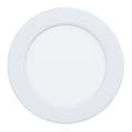 Eglo - Spot LED encastrable dimmable, 5,5 W, 230 V, Ø 11,7 cm