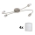 Eglo - Spot LED MY CHOICE 4xE14/4W/230V chrome mat/blanc