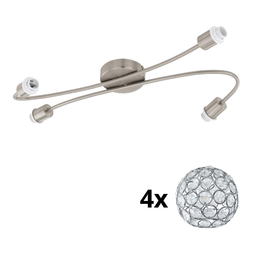 Eglo - Spot LED MY CHOICE 4xE14/4W/230V chrome mat