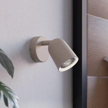 Eglo - Spot mural 1xGU10/5W/230V beige