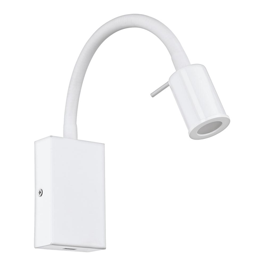 Eglo - Spot mural avec chargeur USB 1xLED/3,5W/230V blanc