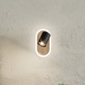 Eglo - Spot mural LED LED/7W/230V marron/noir