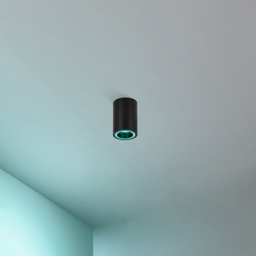 Eglo - Spot RGBW à intensité variable LED/4,9W/230V 2700-6500K noir