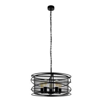 Eglo - Suspension avec chaîne 5xE27/60W/230V