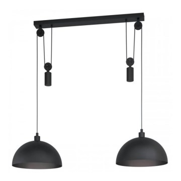 Eglo - Suspension avec fil 2xE27/40W/230V