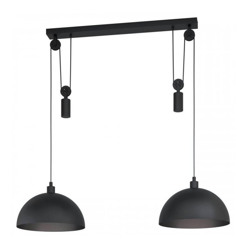 Eglo - Suspension avec fil 2xE27/40W/230V